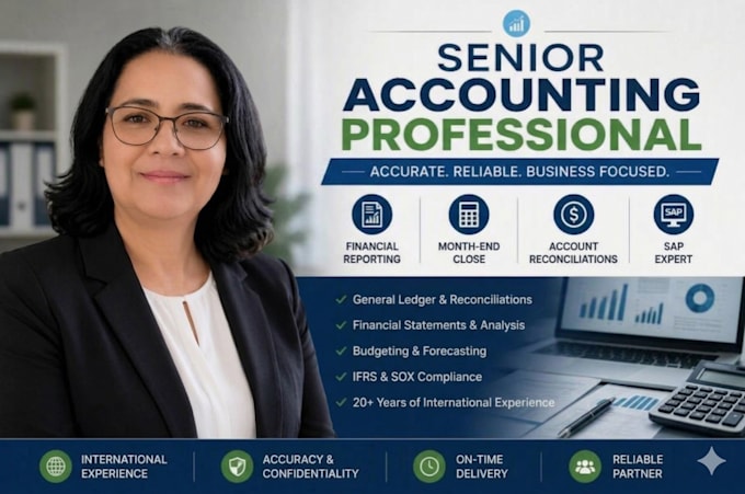 provide senior accounting sap and financial reporting support quickbooks cert