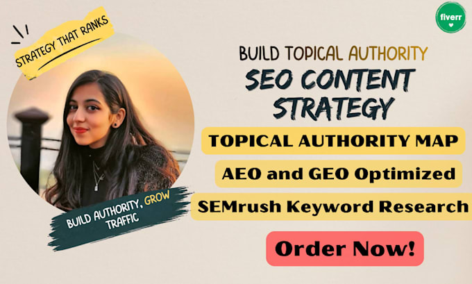 create a complete SEO content strategy and topical authority map