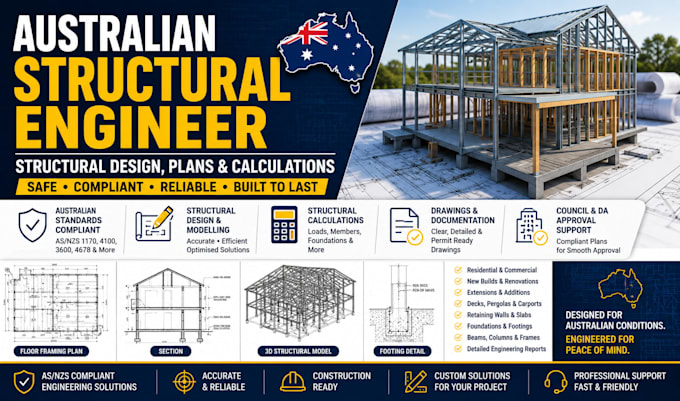 be your australian structural engineer for plans design