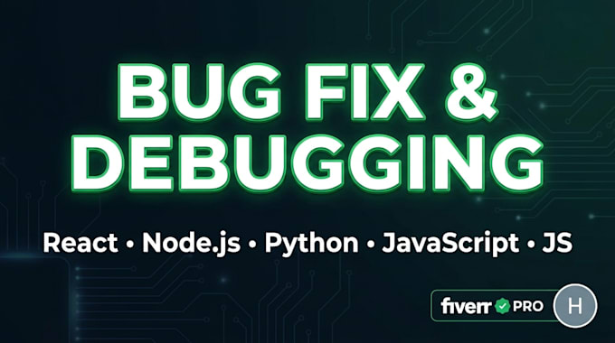 fix bugs in react nodejs python and javascript code