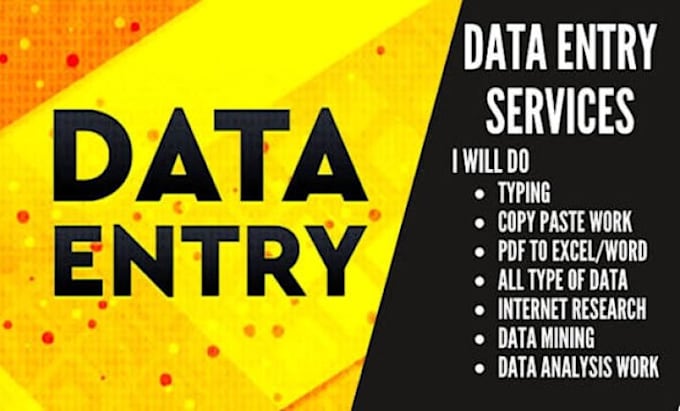 do excel data entry, data extraction, data cleaning and data formatting