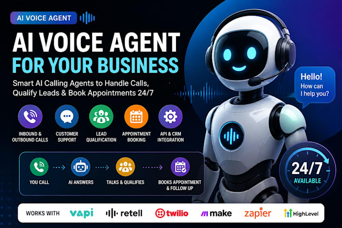 build an ai voice agent for calls and appointment booking