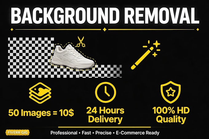 remove  background  from 20 images and make white  transparent