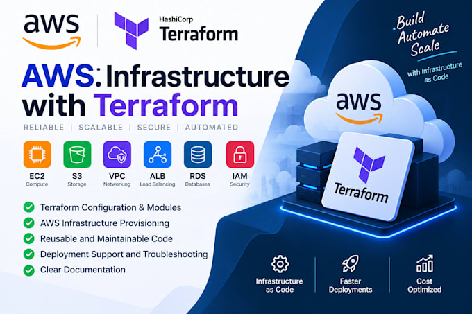 build and automate AWS infrastructure using terraform