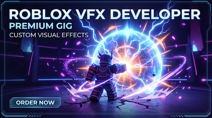 create custom roblox vfx, combat abilities and visual effects