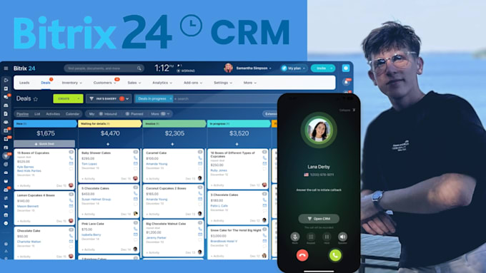 set up and configure your bitrix24 CRM