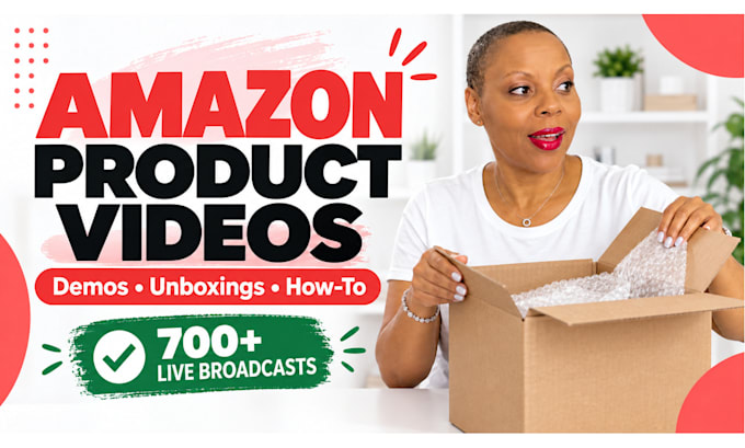 create an amazon product demo or unboxing ugc video