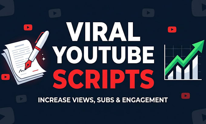 write viral youtube video scripts for faceless channels
