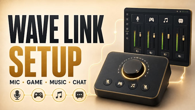 set up elgato wave link audio routing for your stream