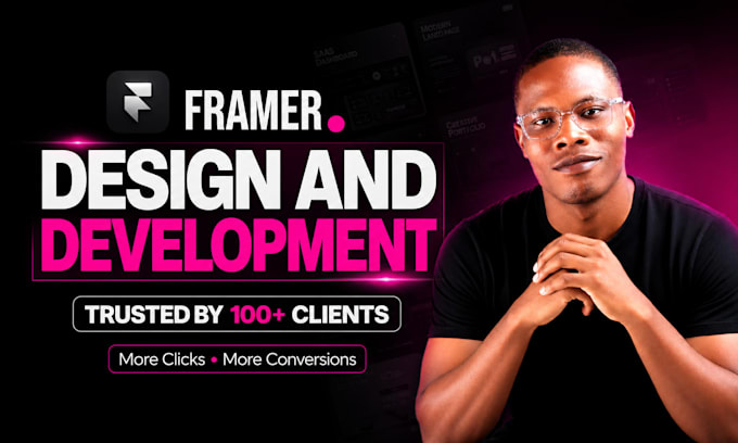 design and develop a modern framer website with cms and SEO integration