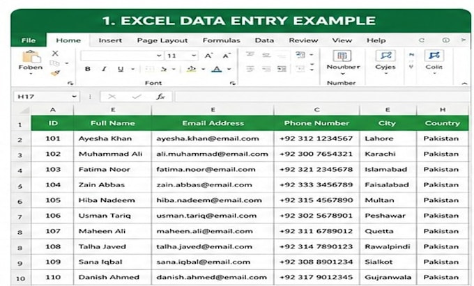 do proffessional data entry typing and copy paste