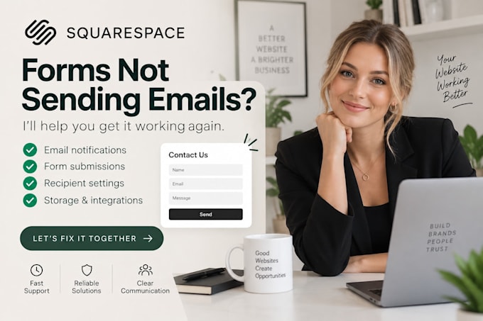 fix squarespace forms not sending emails or receiving submissions