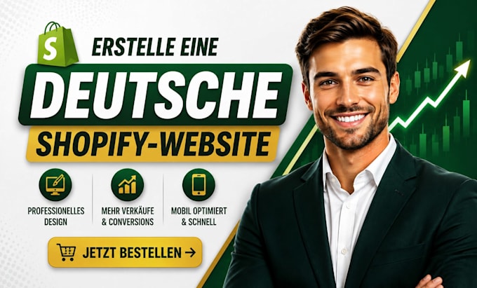 erstellen sie eine shopify website fur deutsche kunden