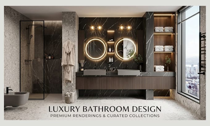 do modern bathroom design kitchen design toliet design rooms design 3d rendering
