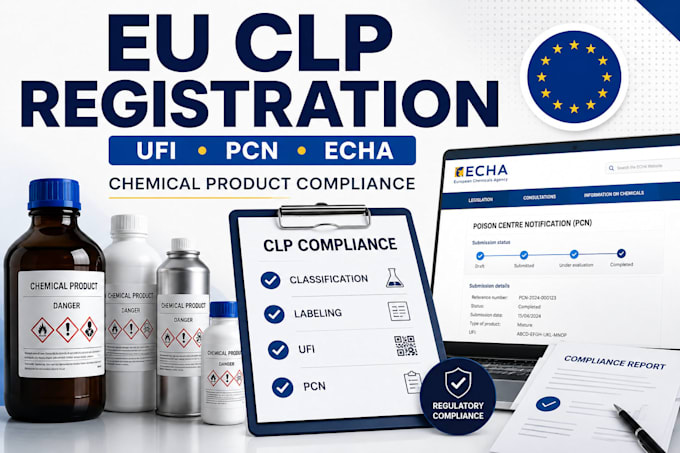 do eu clp registration, ufi and poison centre notification
