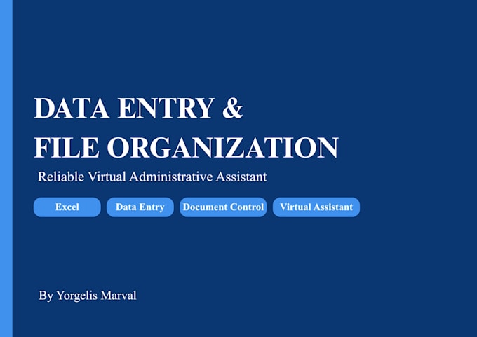 organize files and manage administrative documents