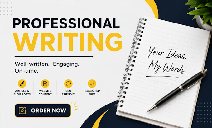 help you with writing of article