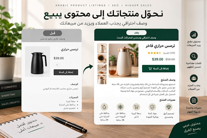create and optimize shopify product listings with SEO content