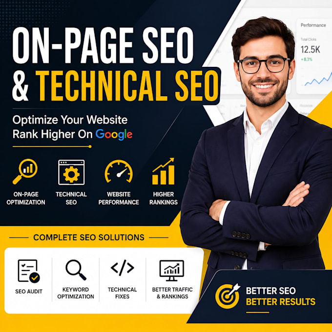 on page optimization and fix website SEO issues