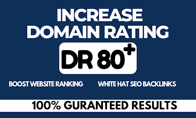 increase dr, increase domain rating, increase ahrehfs dr