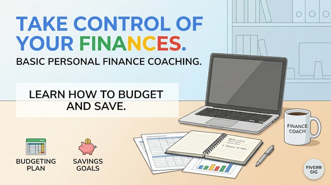 create a personal budget, long term financial plan, and coaching