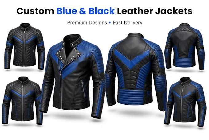 design custom leather jackets, pants and accessories