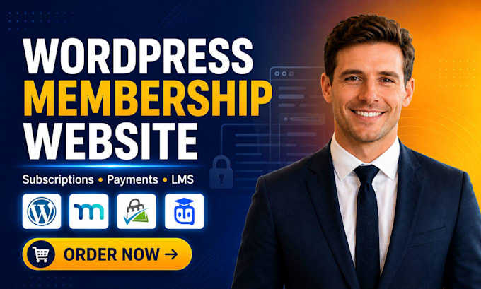 build a wordpress membership website with subscriptions and payments