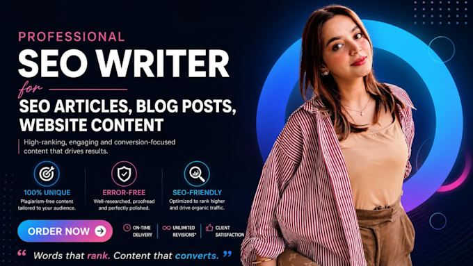 do website SEO content writing, web copy, tech articles and blog post, b2b, saas
