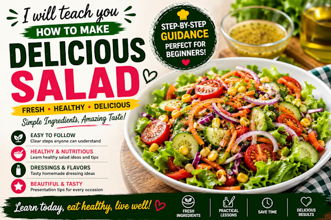 prepare salad for you