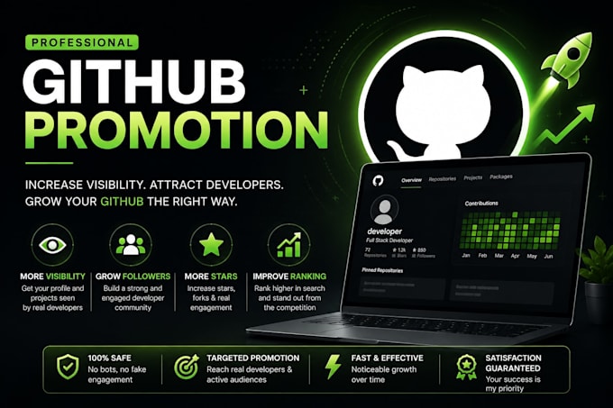 do github promotion to get visibility