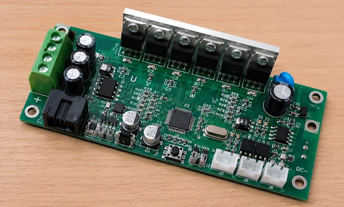 design bldc motor controller pcb, motor driver and motor control circuit