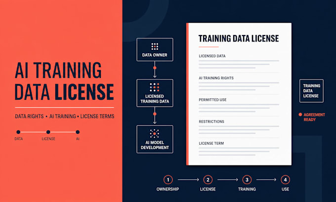 prepare a professional ai training data license agreement