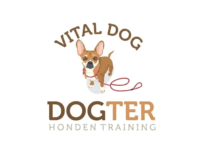 design powerful dog training business logo