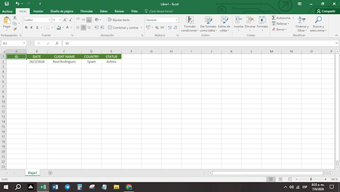 do professional excel database management