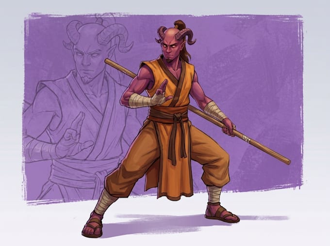 dnd character art and dnd character art