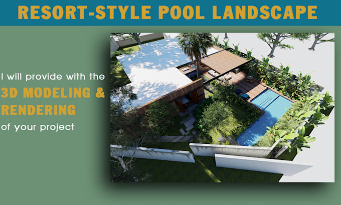 3d expert in front yard, patio,landscape and backyard design