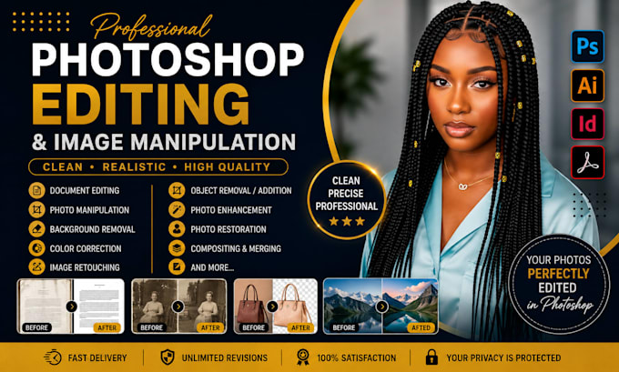 professionally edit, modify, convert, or create pdf files photoshop