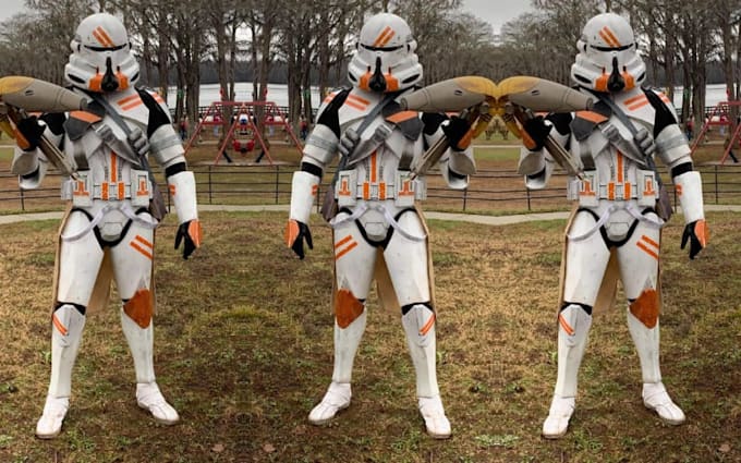 custom cosplay creation clone trooper wearable cosplay armor eva foam props