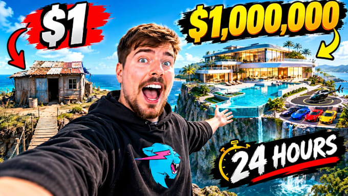 design high CTR youtube thumbnails