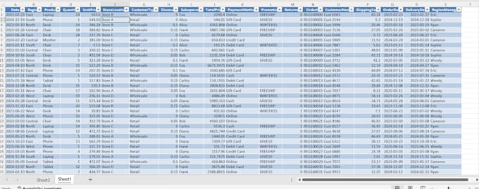 clean and organize data
