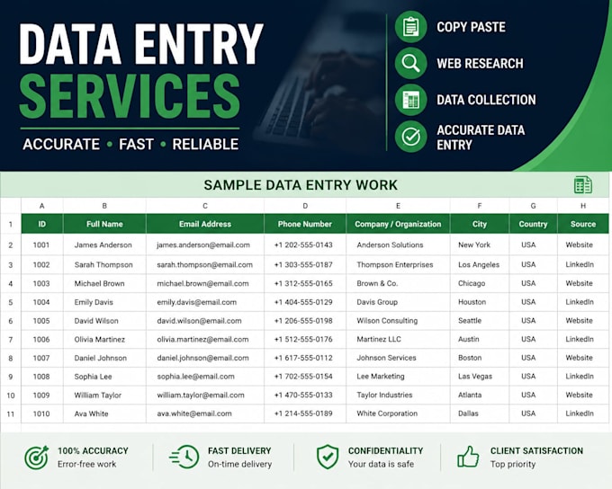 do data entry,typing,copy paste and web search