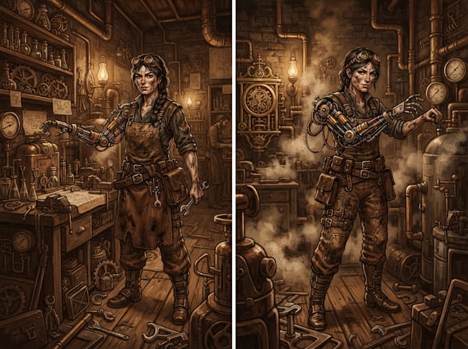 develop character design and concept art for your game