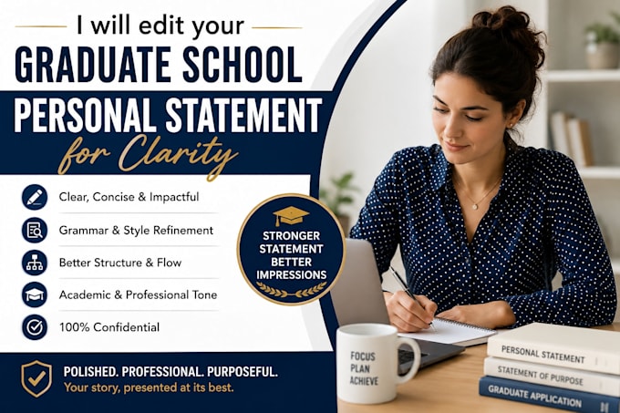 edit your graduate school personal statement for clarity