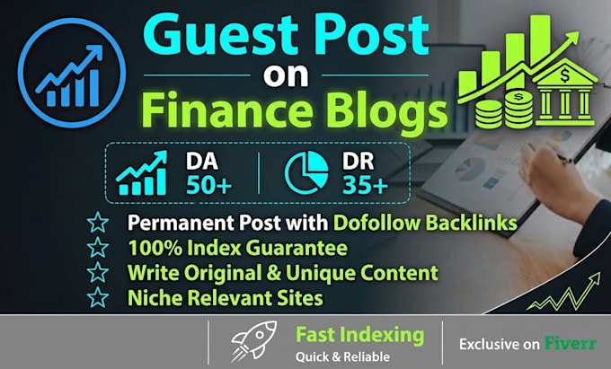 get premium finance guest post backlinks