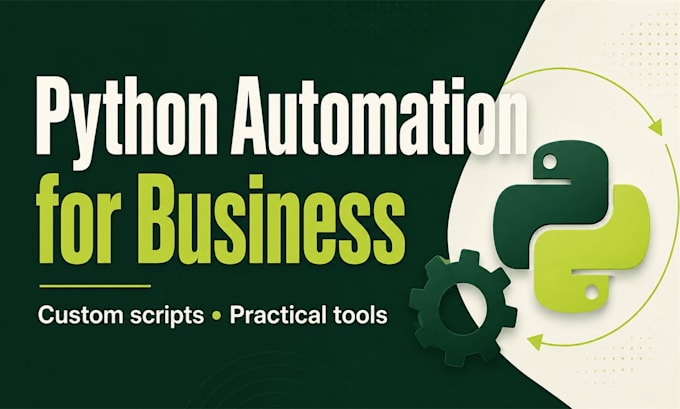 build a custom python automation for your business