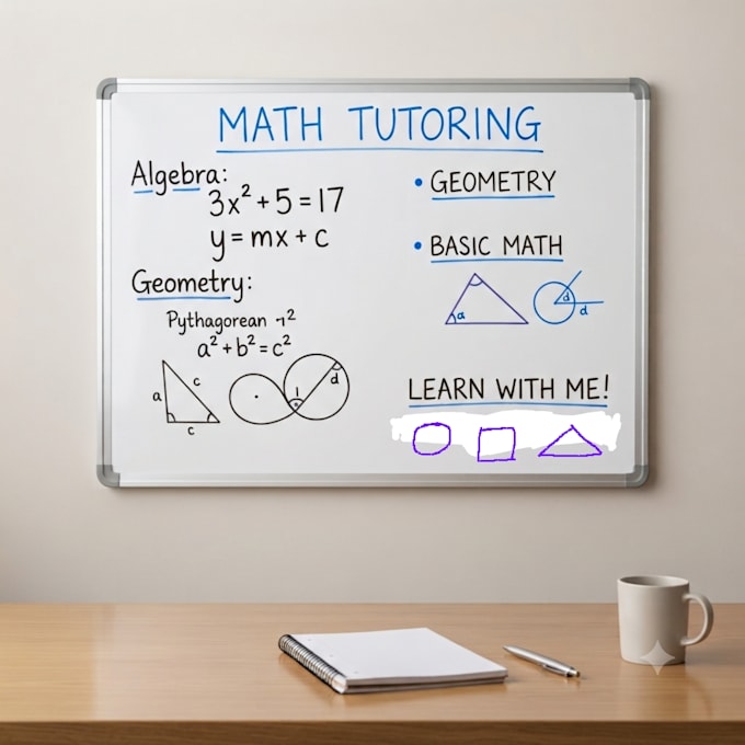 be your online math tutor for school students