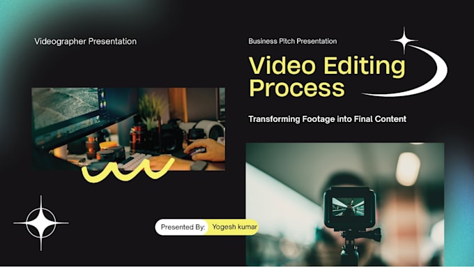 creative video reel  editing