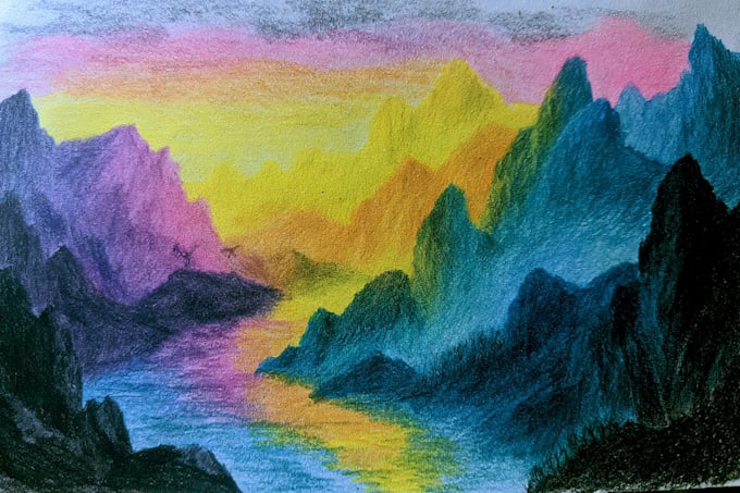 design amazing fantasy landscape