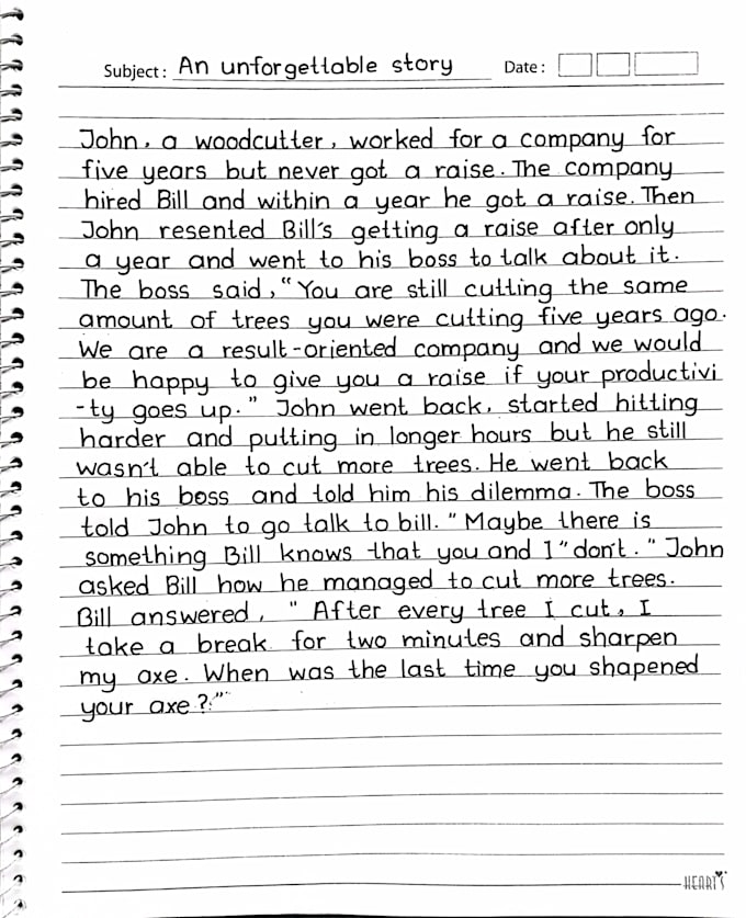 write anything for you in beautiful handwriting, cursive, or casual