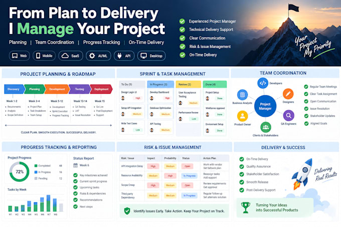 manage ai project as a technical project manager